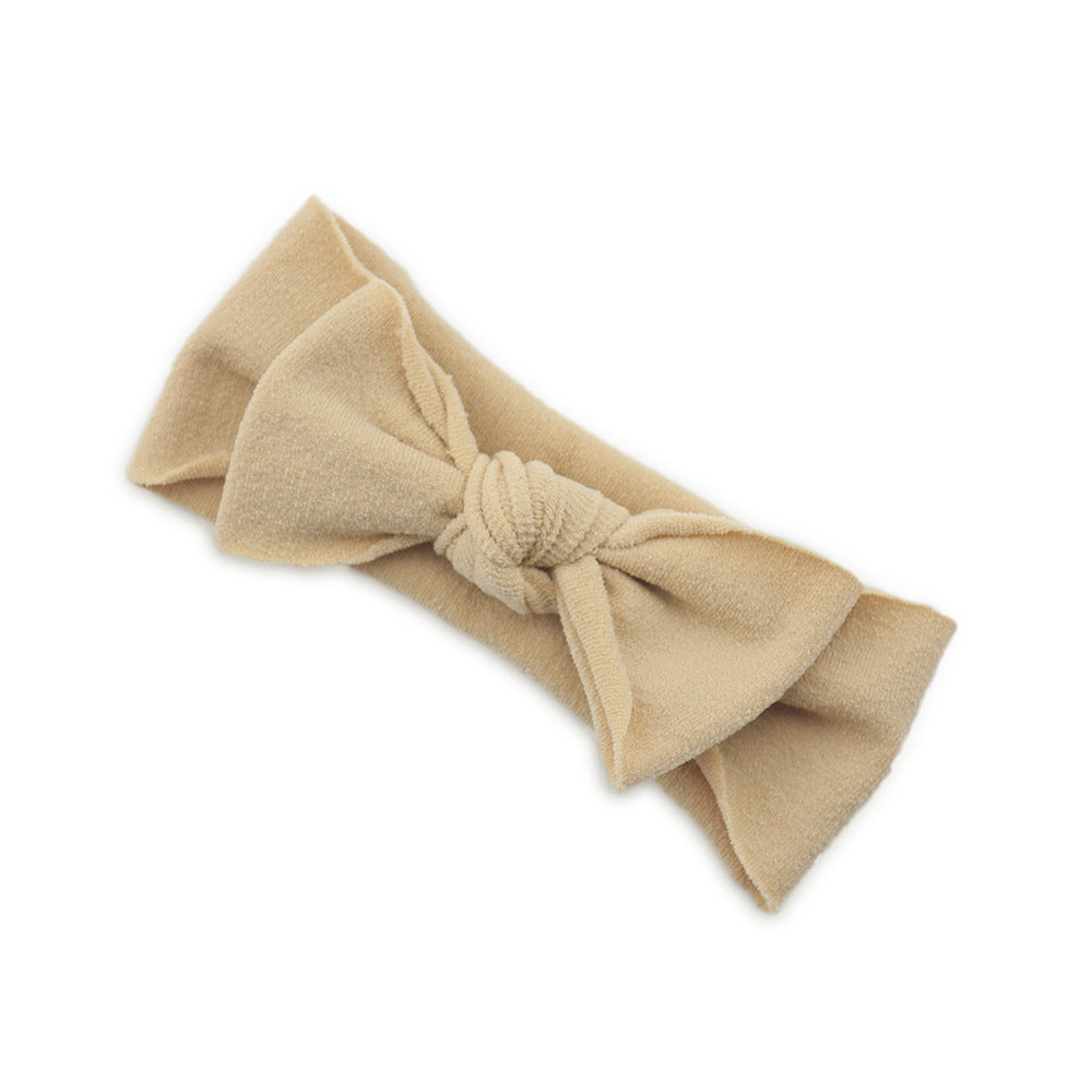 Baby Hair Accessories Solid Color Knotted Headband Baby Hair Accessories Solid Color Knotted Headband